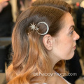 Moon Star Hair Clips for Women Girls